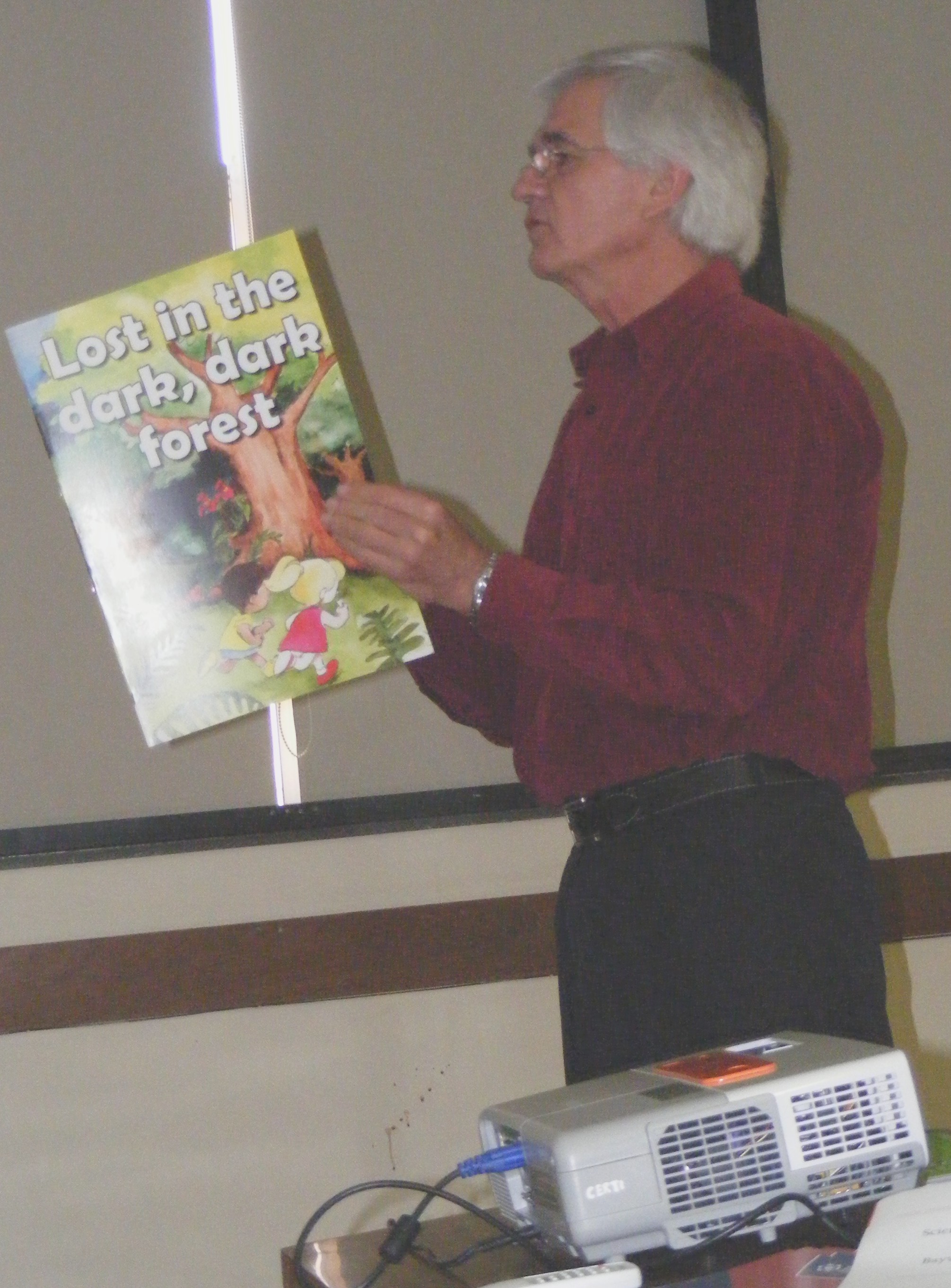 Dr Jeff Ilsley during his presentation